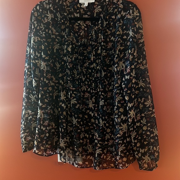 Wren & Willa Butterfly Botanical Blouse Large - Picture 13 of 13